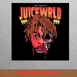 juice wrld streaming domination png, rainbow friends png, rapper digital png files