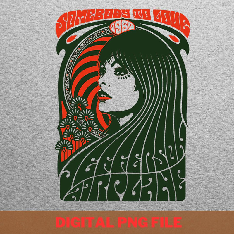 Jefferson Airplane Electric Dreams PNG, Jefferson Airplane PNG, Psychedelic Digital Png Files.jpg