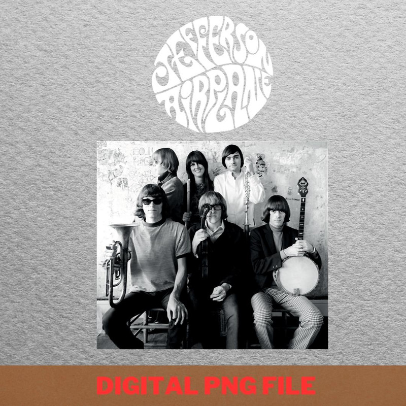 Jefferson Airplane Triumphant Flight PNG, Jefferson Airplane PNG, Psychedelic Digital Png Files.jpg