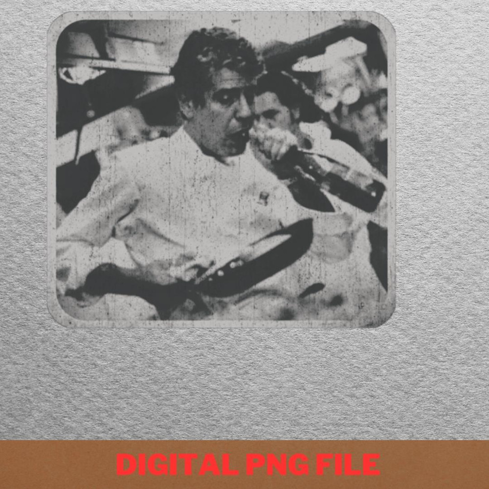 Anthony Bourdain Tasted Difference PNG, Anthony Bourdain PNG, Master Chef Digital Png Files.jpg
