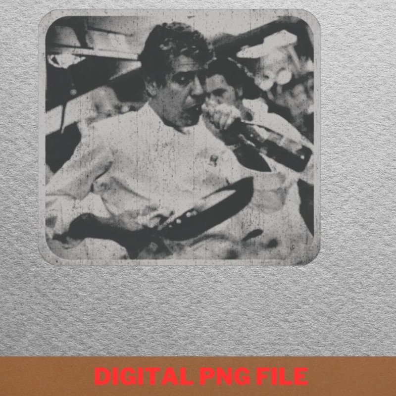 Anthony Bourdain Tasted Difference PNG, Anthony Bourdain PNG, Master Chef Digital Png Files.jpg