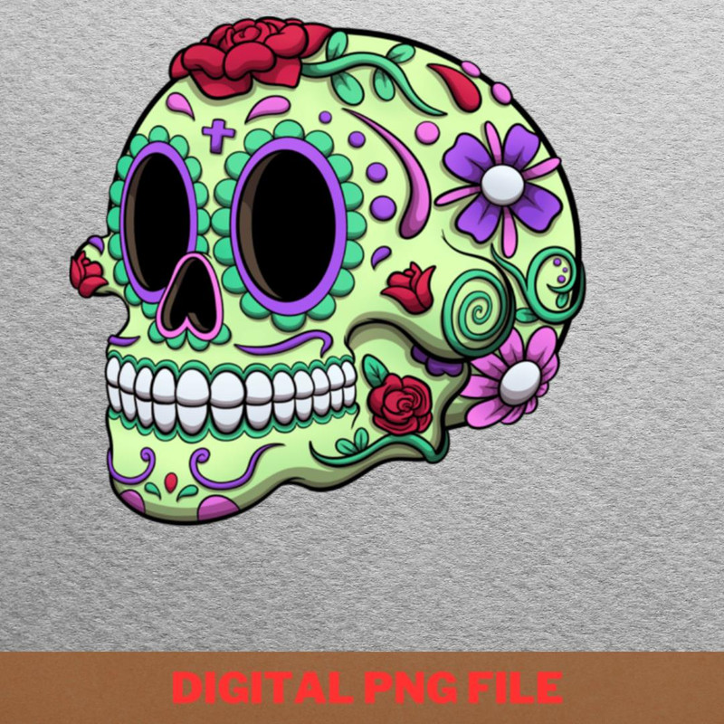 Calavera - Dance With Fear PNG, Evil Dead PNG, Halloween Digital Png Files.jpg