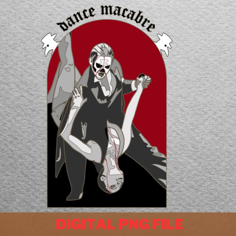 Dance Macabre - Dance With Mystery PNG, Evil Dead PNG, Halloween Digital Png Files.jpg