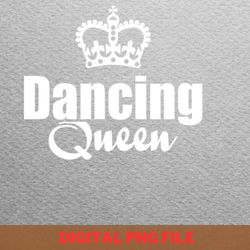 dancing queen with crown - dance with nighthawks png, evil dead png, halloween digital png files