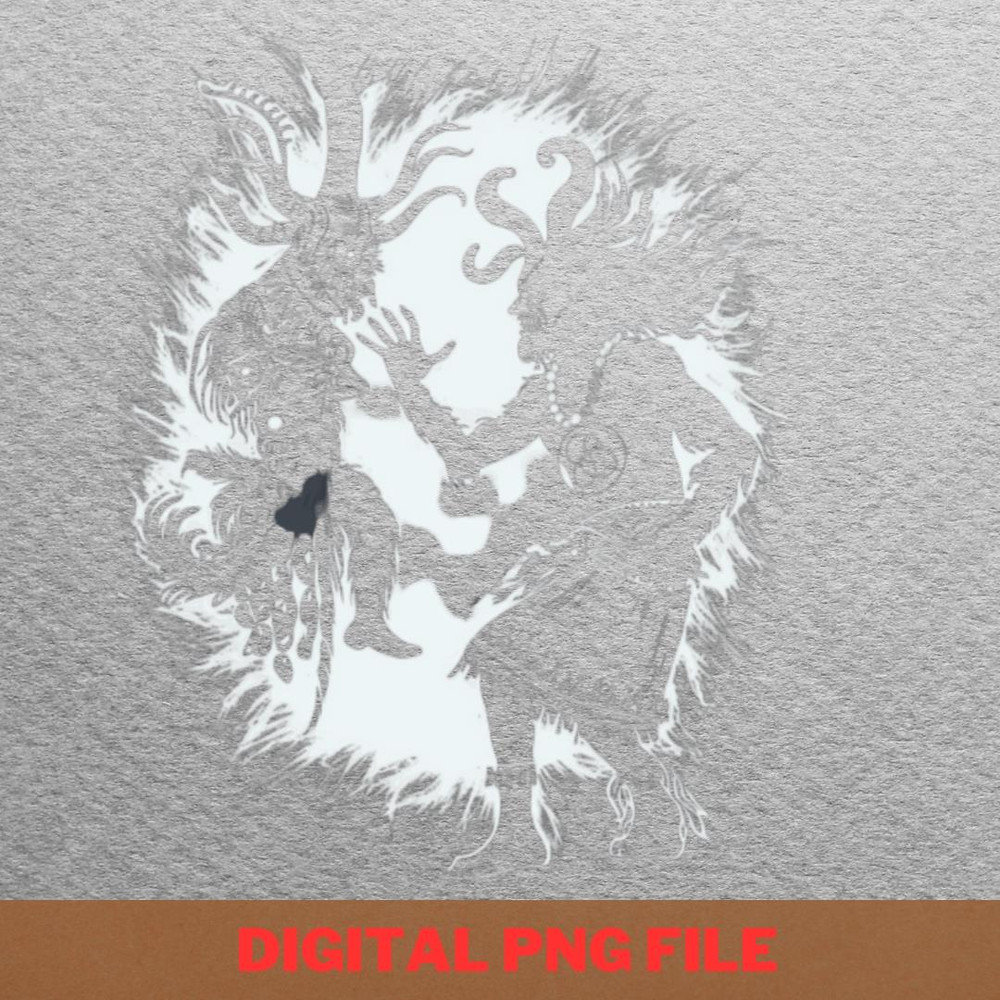 Shaman Dances - Dance With Thunder PNG, Evil Dead PNG, Halloween Digital Png Files.jpg