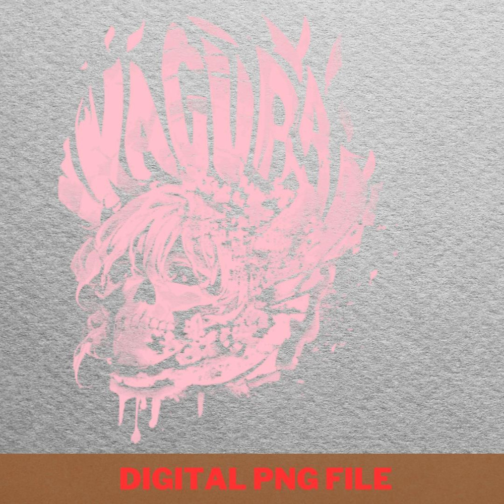 Skull Girl  - Dance With Charms PNG, Evil Dead PNG, Halloween Digital Png Files.jpg