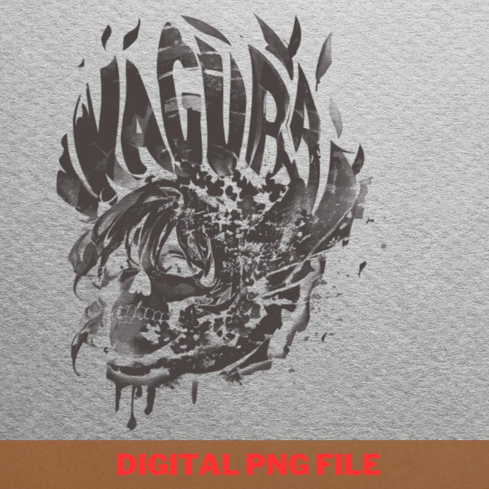 Skull Girl  - Dance With Vagabonds PNG, Evil Dead PNG, Halloween Digital Png Files.jpg