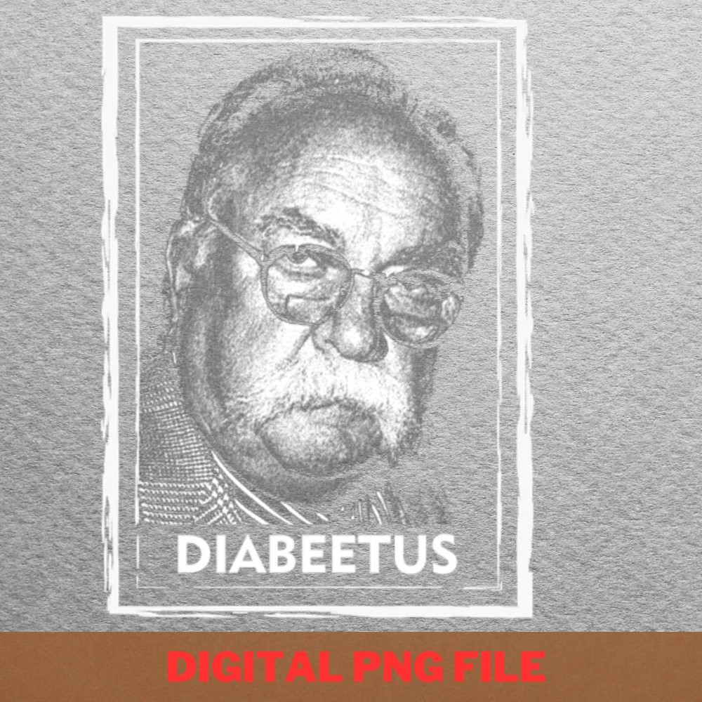 Diabeetus Strong Gear PNG, Diabeetus PNG, Wilford Brimley Digital Png Files.jpg