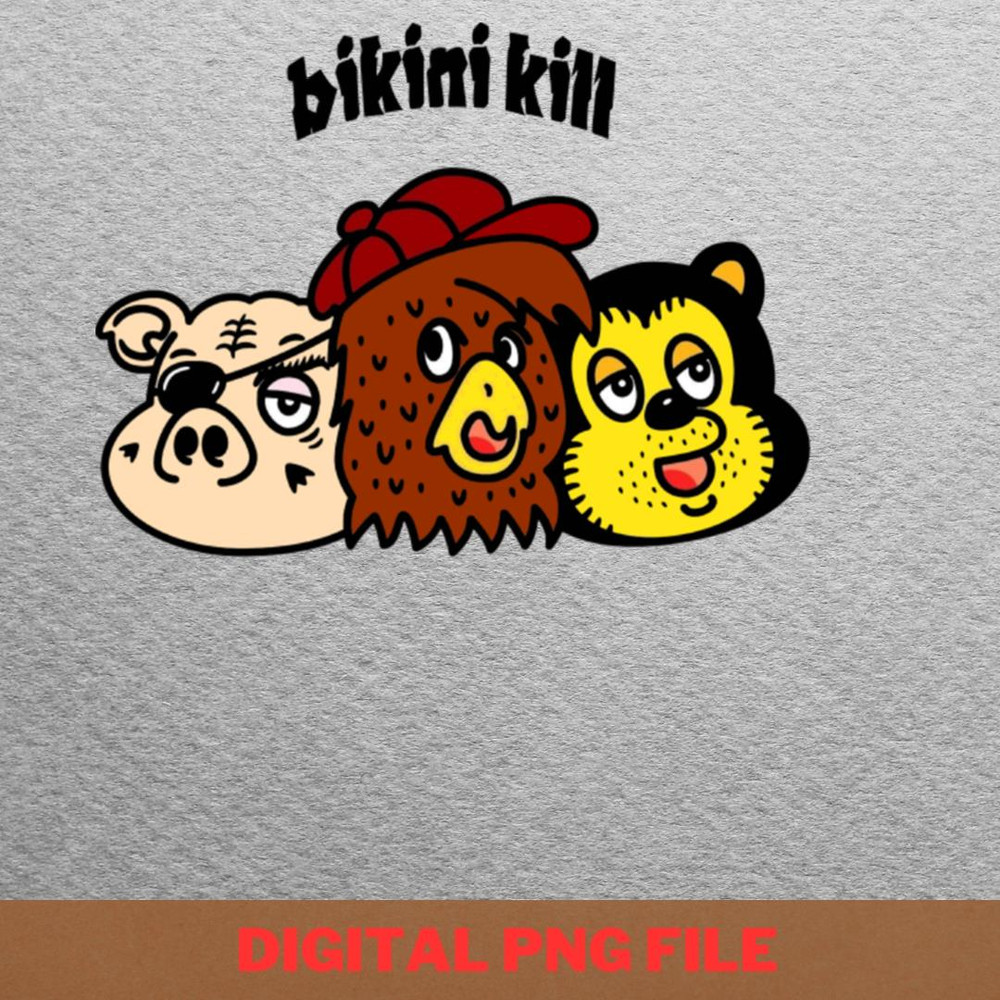 Bikini Kill Words PNG, Bikini Kill PNG, Riot Grrrl Digital Png Files.jpg
