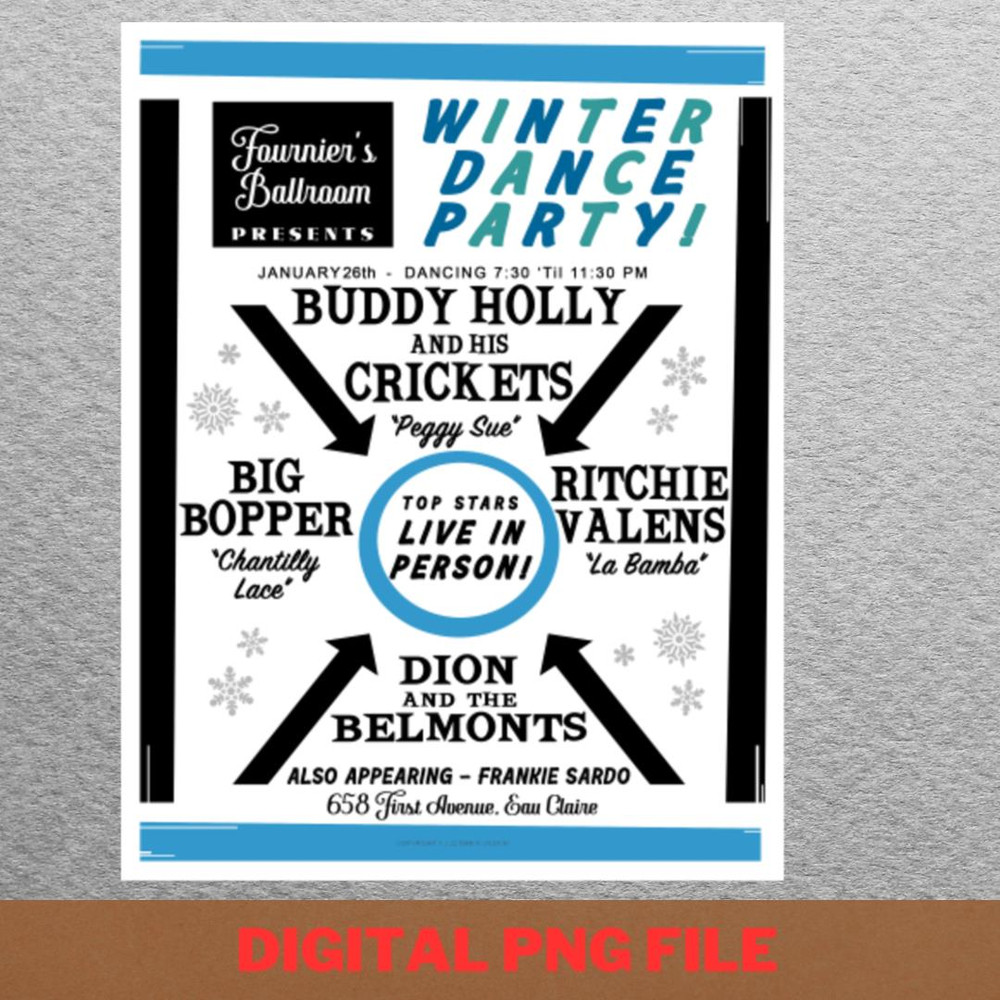 Buddy Holly Band PNG, Buddy Holly PNG, Rock And Roll Digital Png Files.jpg