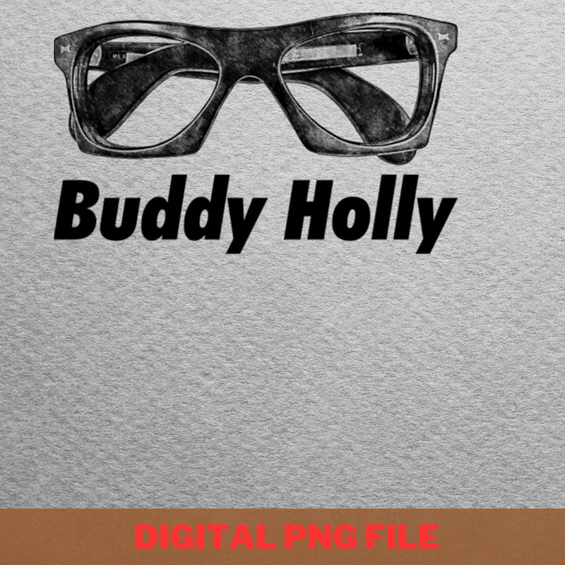 Buddy Holly Beats PNG, Buddy Holly PNG, Rock And Roll Digital Png Files.jpg