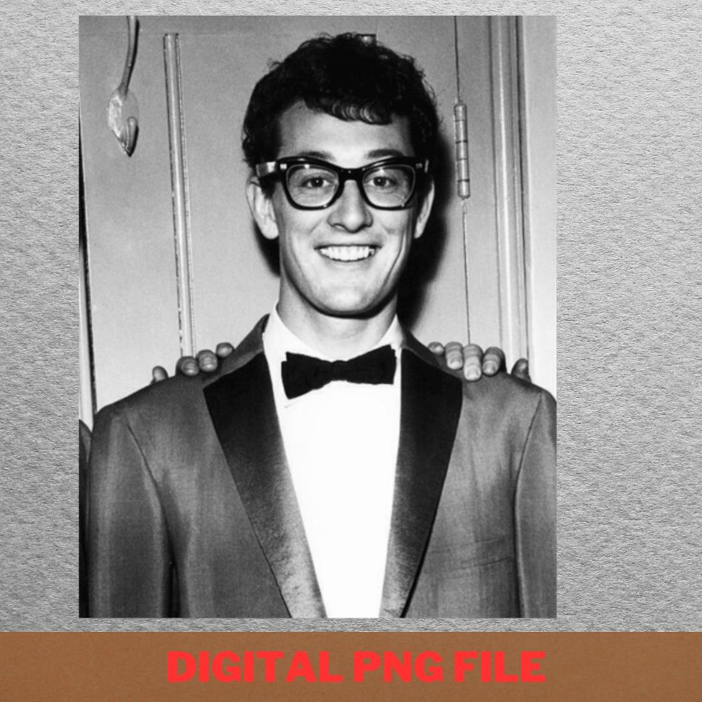 Buddy Holly Collection PNG, Buddy Holly PNG, Rock And Roll Digital Png Files.jpg
