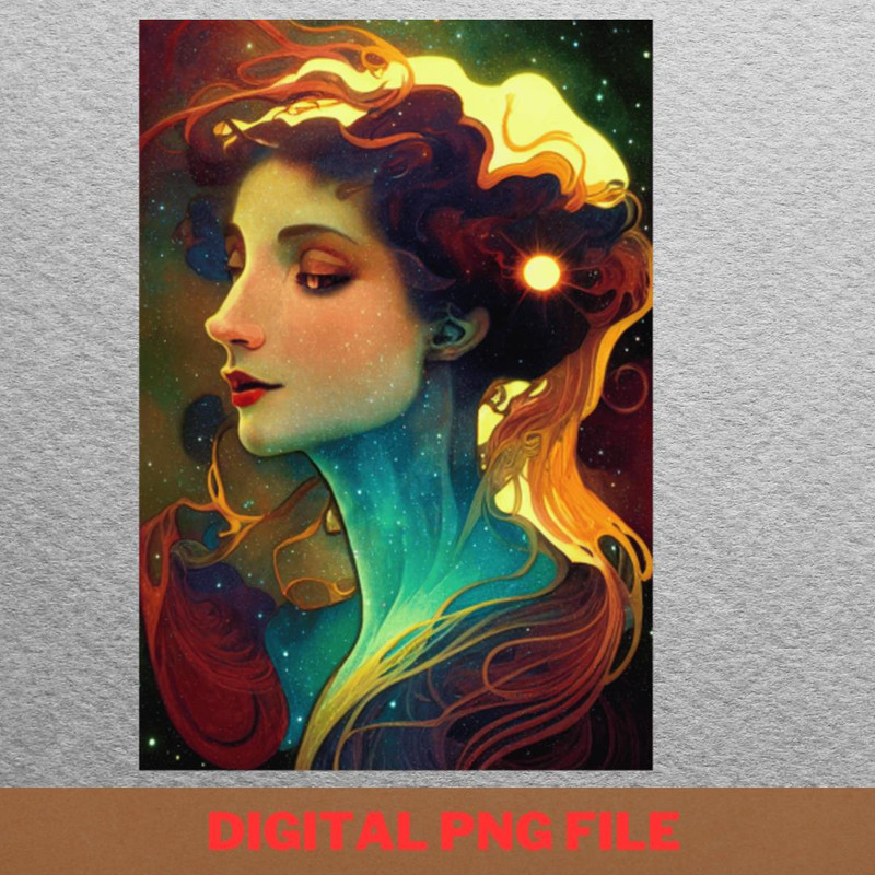 Alphonse Mucha Exquisite PNG, Alphonse Mucha PNG, Art Nouveau Digital Png Files.jpg