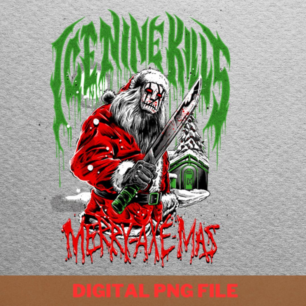 Ice Nine Kills Scream Legend PNG, Ice Nine Kill PNG, Heavy Metal Digital Png Files.jpg