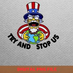 homer simpson spirit png, homer simpson png, the simpsons digital png files