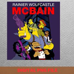 homer simpson yum png, homer simpson png, the simpsons digital png files