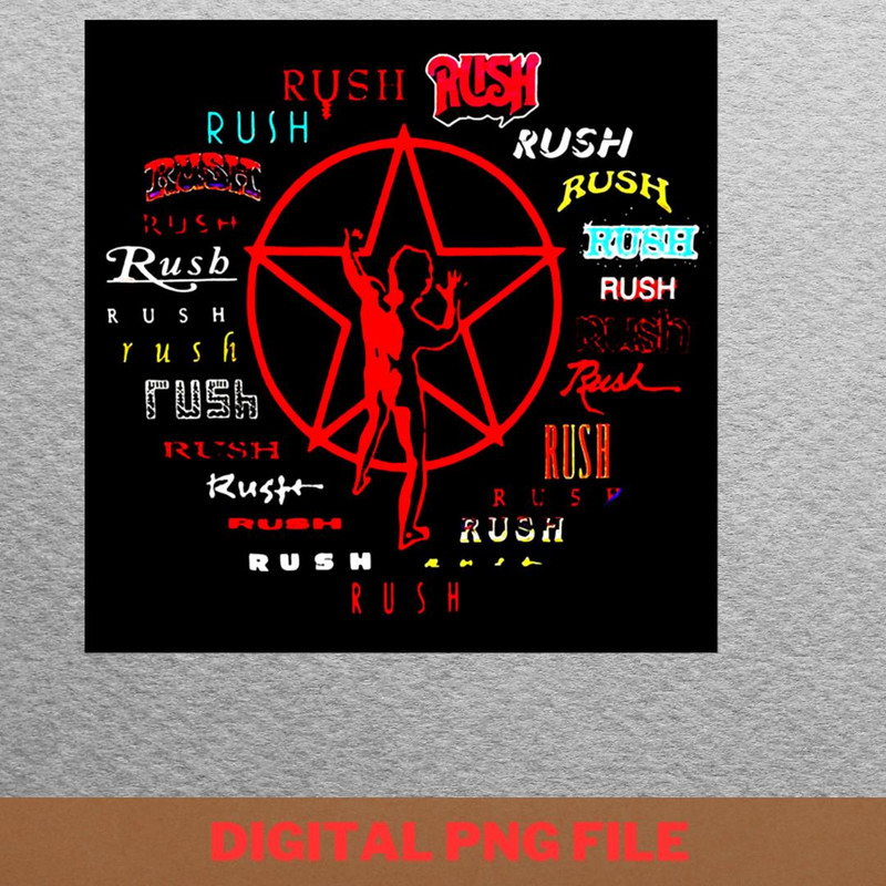 Rush Band Divas PNG, Rush Band PNG, Classic Rock Digital Png Files.jpg