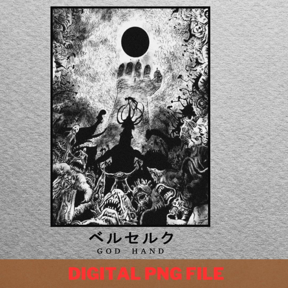 Berserk Brutal Onslaught PNG, Berserk PNG, Black Swordsman Digital Png Files.jpg
