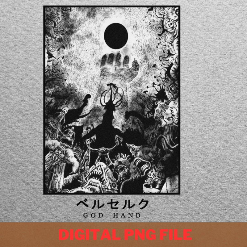 Berserk Brutal Onslaught PNG, Berserk PNG, Black Swordsman Digital Png Files.jpg