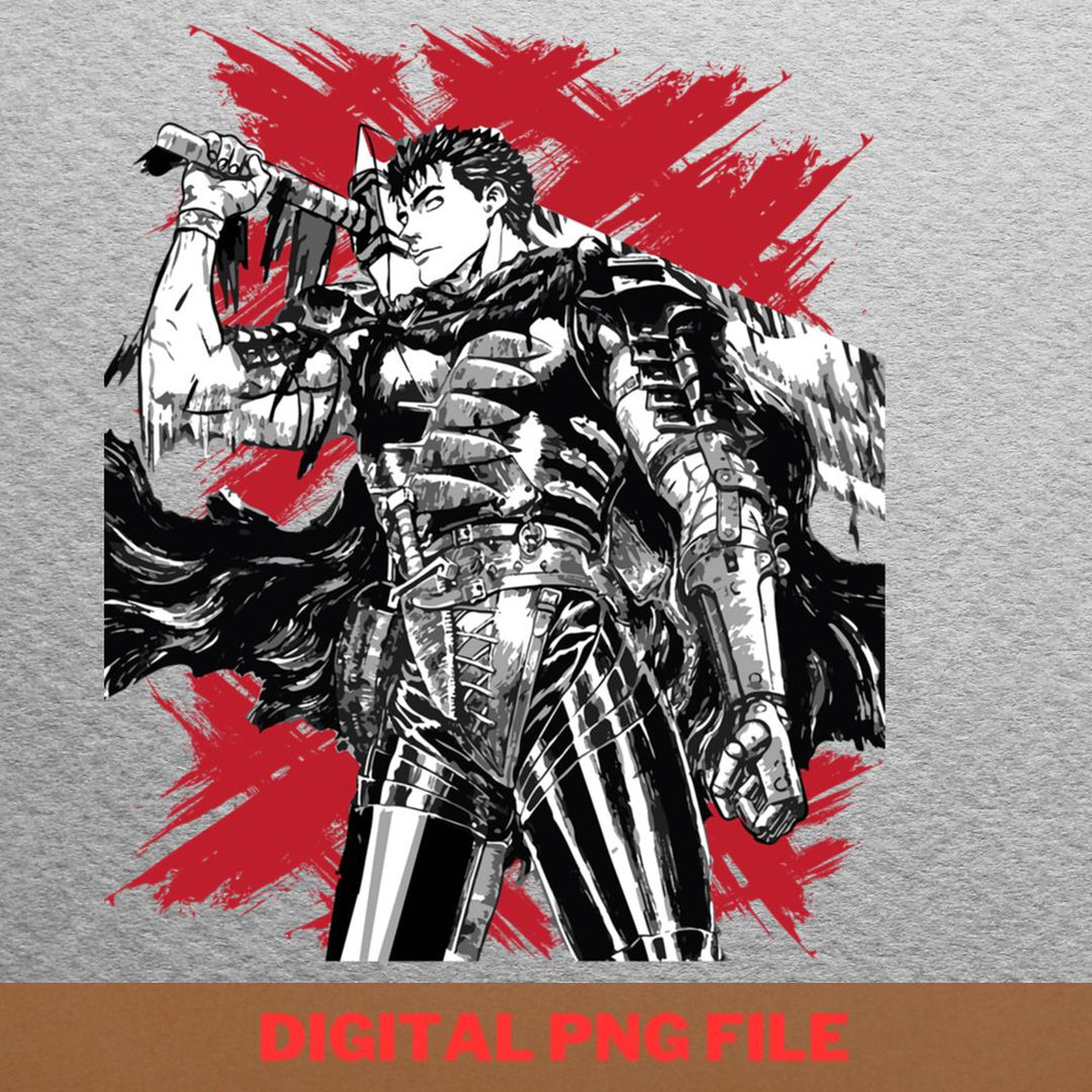 Berserk Dark Quest PNG, Berserk PNG, Black Swordsman Digital Png Files.jpg