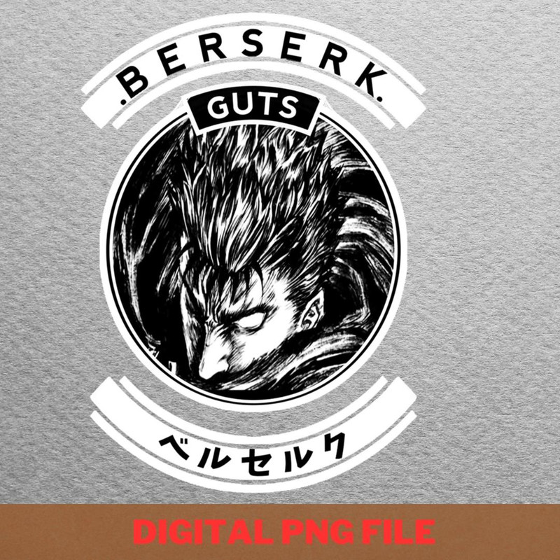 Berserk Fire'S Wrath PNG, Berserk PNG, Black Swordsman Digital Png Files.jpg
