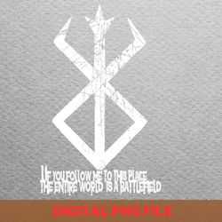 berserk infernal chase png, berserk png, black swordsman digital png files