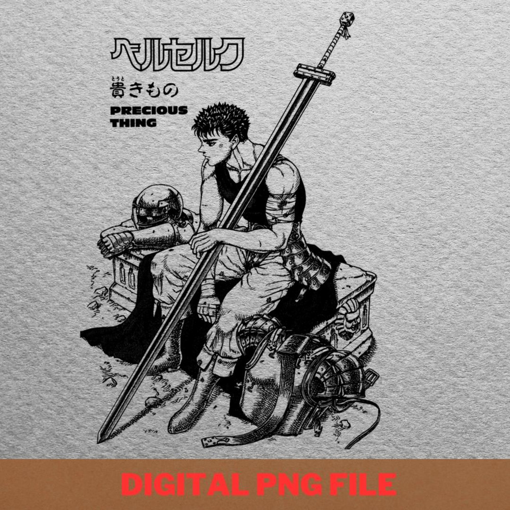 Berserk Overwhelming Darkness PNG, Berserk PNG, Black Swordsman Digital Png Files.jpg