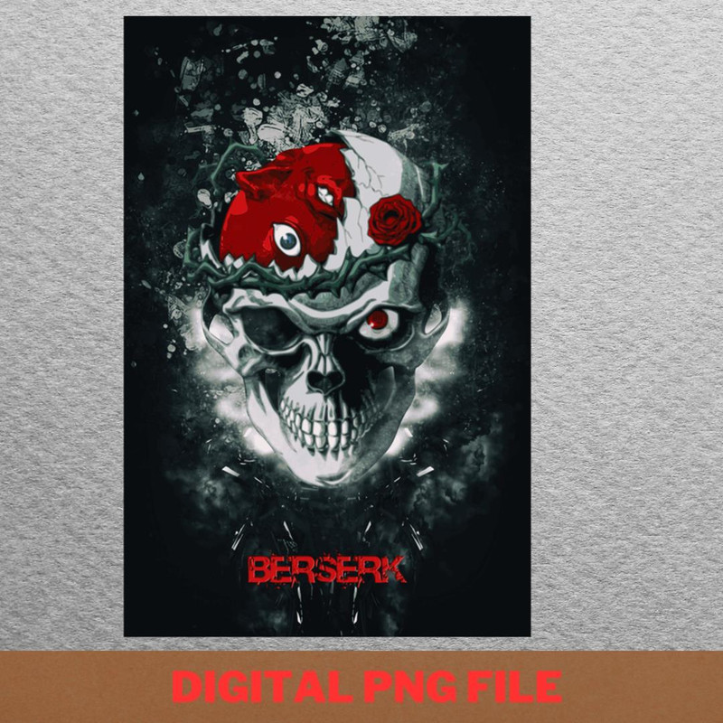 Berserk Silent Killer PNG, Berserk PNG, Black Swordsman Digital Png Files.jpg