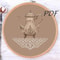 Cross Stitch Pattern Pdf Vintage Teapot Design For Embroidery 0