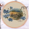 Cross Stitch Pattern Pdf August Landscape Design For Embroidery 0
