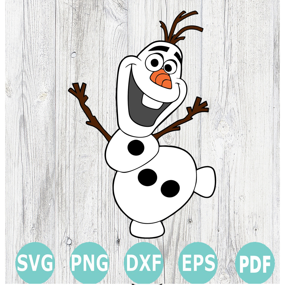 Frozen Olaf SVG Frozen Svg Snowman Clipart Christmas Svg Digital Download Snowman Cute Chris 0
