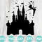 Cinderlla Castle Cut File Svg Svg Magical Castle Svg Castle Silhouette Svg Princess Castle Svg Fair 0