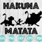 Hakuna Matata Svg Lion King Svg Family Trip Svg Disney Svg Family Trip 2024 Animal Kingdom Svg Magi 0