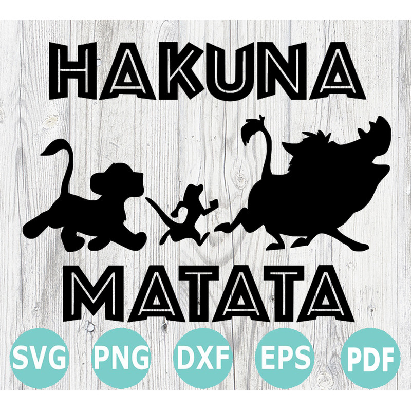 Hakuna Matata Svg Lion King Svg Family Trip Svg Disney Svg Family Trip 2024 Animal Kingdom Svg Magi 0