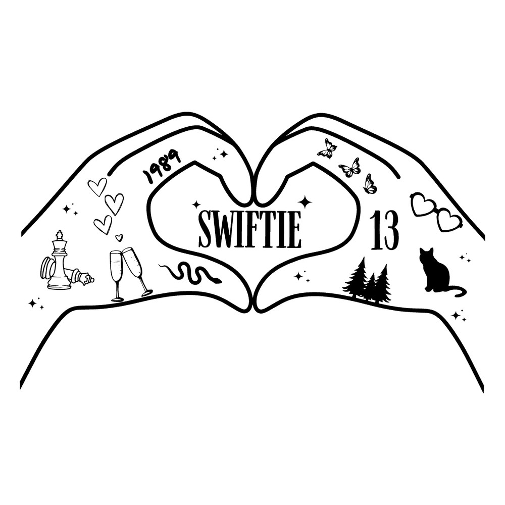 0811231014 Retro Swiftie Hand Taylor Albums Svg Graphic Design File 0811231014png.png