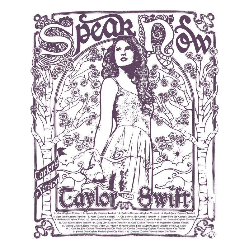 Svg260723t032 Speak Now Taylors Version Svg Taylor Tracklist Svg File Instant Download Svg260723t032png.png
