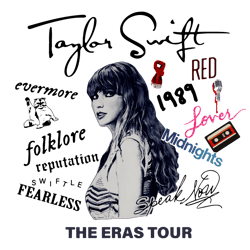 taylor swift the eras tour albums png, taylor lovers png