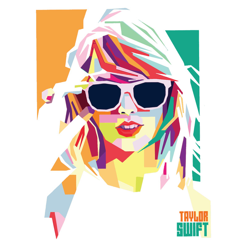 1410231003 Vintage Taylor Swift Wears Glasses Svg Graphic Design File 1410231003png.png