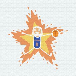 new york knicks jalen brunson supernova svg