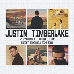 justin timberlake the forget tomorrow world tour png