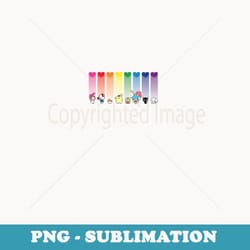 hello kitty and friends sanrio rainbow - decorative sublimation png file