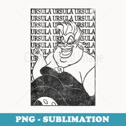 disney villains ursula evil portrait - premium sublimation digital download