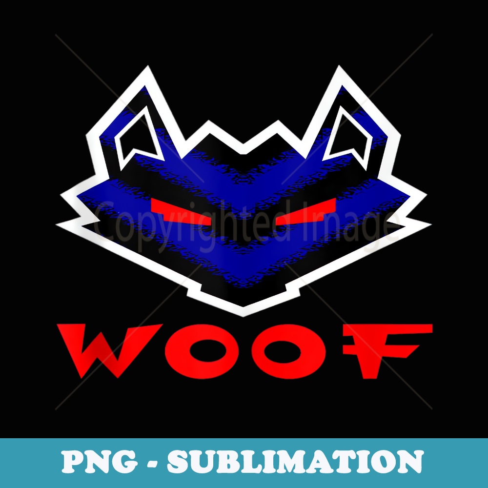 Woof Wolf Gay Muscle Men, Leather Fetish, BDSM Pup Play - Vintage Sublimation PNG Download