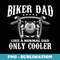 Mens Biker Dad Motorcycle Fathers Day for Daddy Granddad - Elegant Sublimation PNG Download