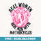 Sexy Biker Bake Motorcycle Hot Pink Real Ride - Exclusive Sublimation Digital File