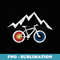 RIDE COLORADO Cycling - MTB Colorado Mountain Bike Inspired - Elegant Sublimation PNG Download