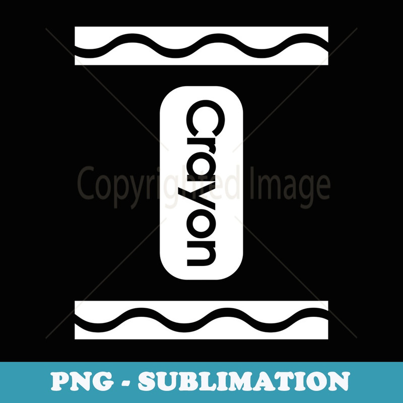 Cute-Crayon Graphic Halloween Costume Group Team Matching - Premium Sublimation Digital Download