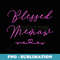 s Blessed Memaw - Vintage Sublimation PNG Download