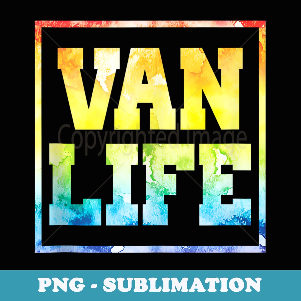 Van Life Camper Van - Professional Sublimation Digital Download