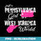 s s Just a Pennsylvania girl in a West Virginia - Stylish Sublimation Digital Download